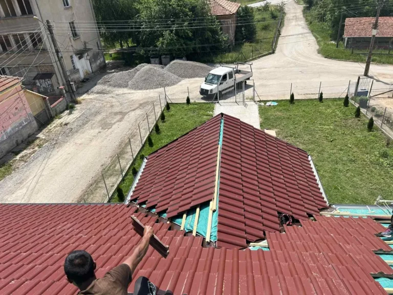 Завършен обект и реален резултат от работата. Снимка от галерията на Трайко Строй БГ.