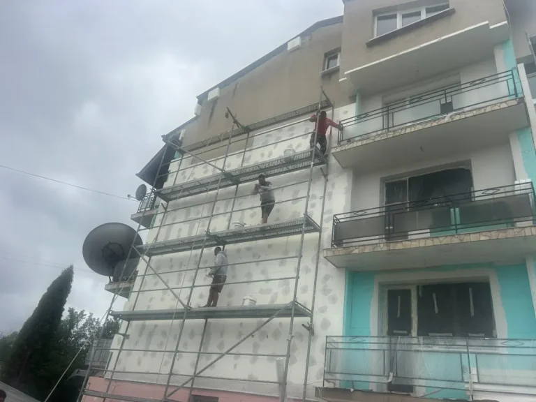 Работен процес по обект на Трайко Строй БГ. Снимка от галерията на Трайко Строй БГ.