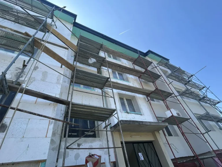 Работен процес по обект на Трайко Строй БГ. Снимка от галерията на Трайко Строй БГ.